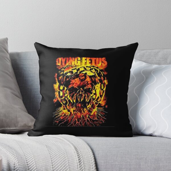 fddfdsfsadas Dying Fetus Best Art Throw Pillow RB1412 product Offical dyingfetus Merch