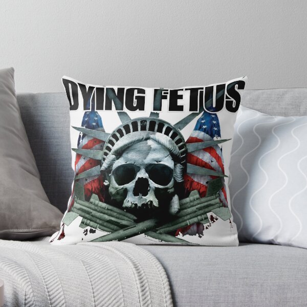 adsashdasd Dying Fetus Best Art   Throw Pillow RB1412 product Offical dyingfetus Merch