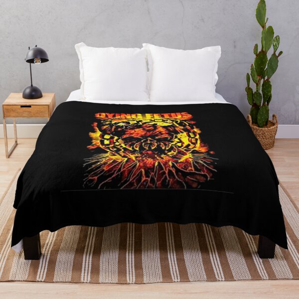 fddfdsfsadas Dying Fetus Best Art Throw Blanket RB1412 product Offical dyingfetus Merch