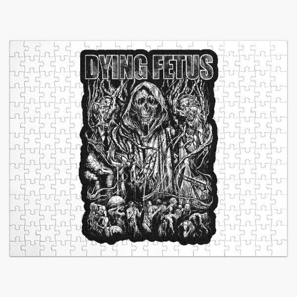 Beautiful Model Dying Fetus Music Artwork Music Vintage Retro Jigsaw Puzzle RB1412 product Offical dyingfetus Merch